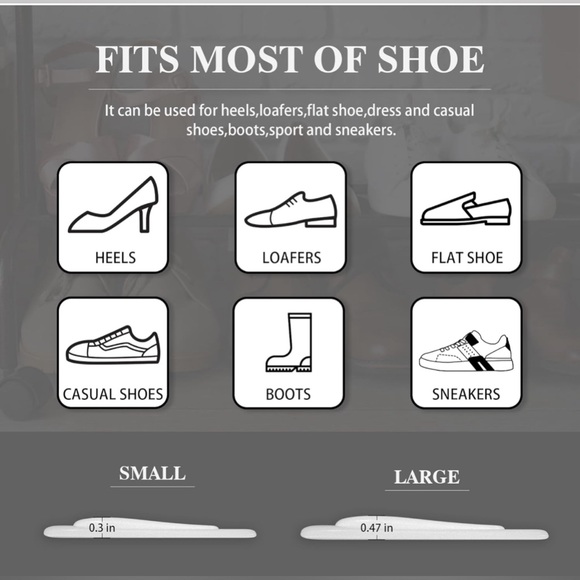 New! Unused! Arch Support,Soft Gel Insole Pads,High Heel Inserts, Reusable Arch - Picture 7 of 11